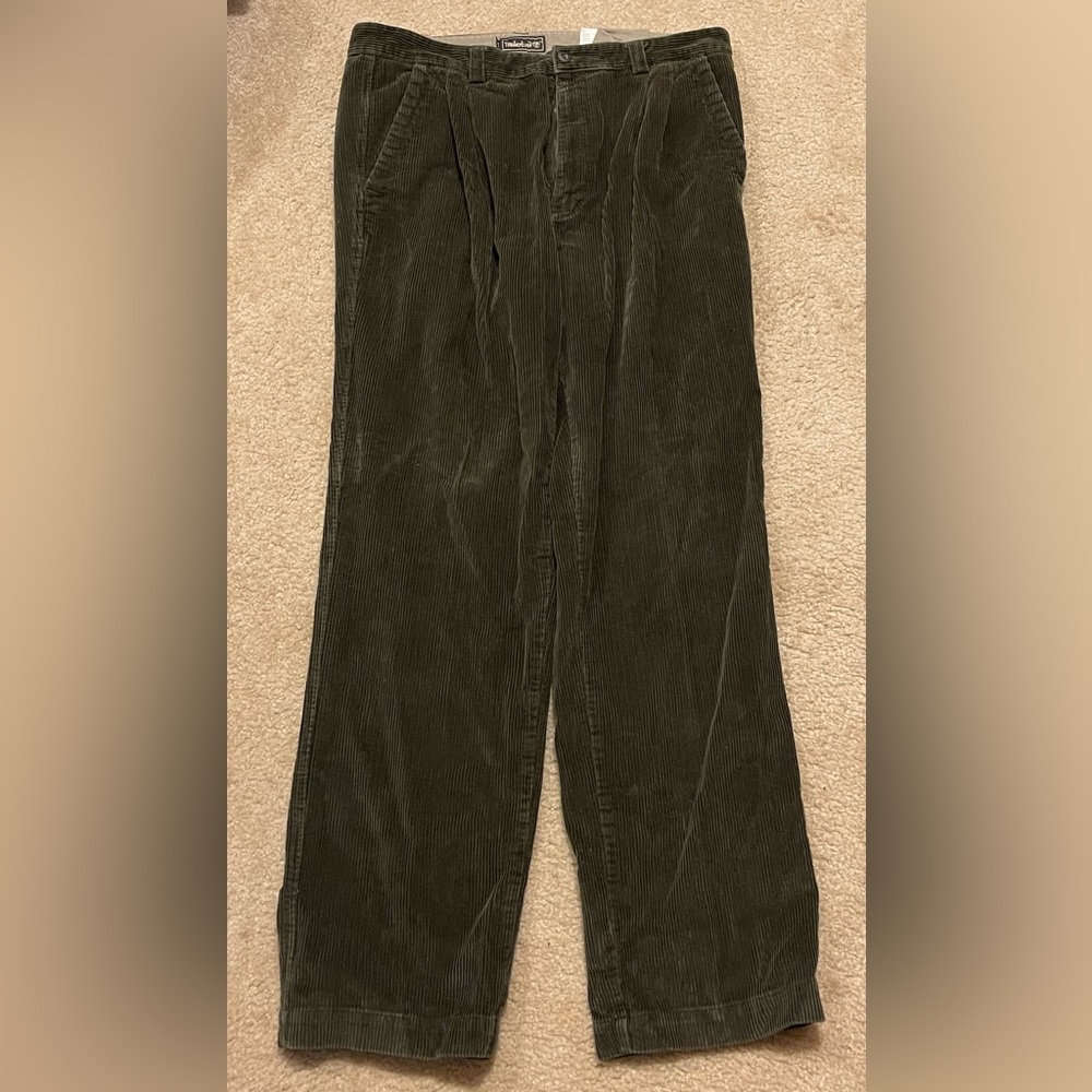 Vintage Timberland Corduroy Pants Made In 1999. 38 waist 33 inseam